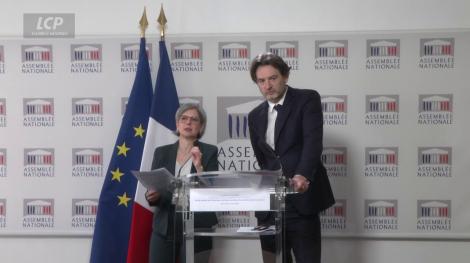 Sandrine Rousseau et Erwan Balanant