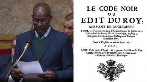 Le député Liot Max Mathiasin porte un texte pour abroger le Code noir