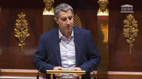 François Ruffin à l'Assemblée nationale