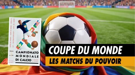 Coupe du monde, en 1934 Mussolini utilise le football comme vitrine de sa propagande.