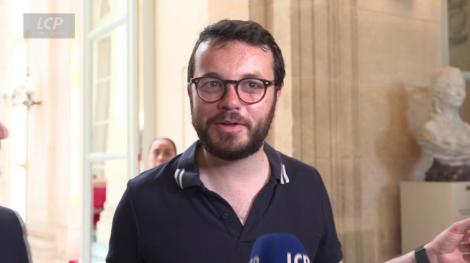 Arthur Delaporte à l'Assemblée nationale, le 23 juin 2026