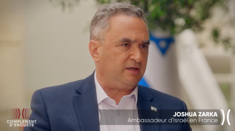 Joshua Zarka, ambassadeur d'Israël en France
