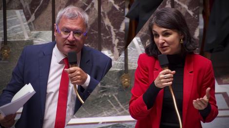 Nicolas Sansu et Aurélie Trouvé