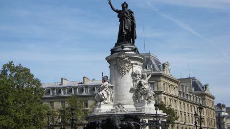 La place de la République à Paris (© LCP)