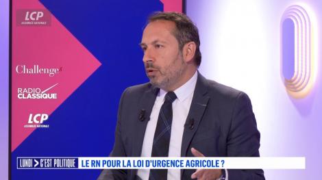 Sébastien Chenu, le 1er juin 2026. LCP