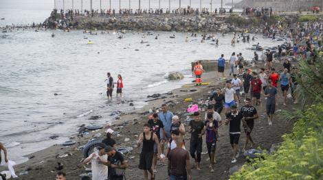 L'enclave espagnole de Ceuta le 30 juillet 2026