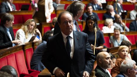 François Hollande, le 7 juillet 2026 à l'Assemblée nationale.
