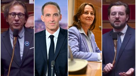 Jérôme Guedj, Raphaël Glucksmann, Ségolène Royal et Philippe Brun