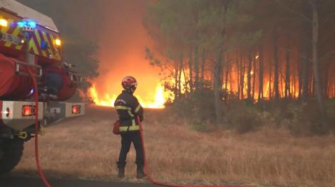 Incendie en Gironde
