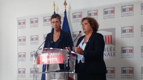 Sandrine Runel et Estelle Mercier à l'Assemblée nationale - 16 septembre 2026