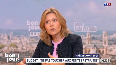Yaël Braun-Pivet, le 17 septembre 2026, sur TF1.