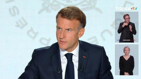 Emmanuel Macron, le 24 septembre 2026.