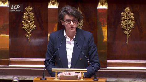 La députée LFI Gabrielle Cathala