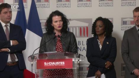 Les députés du groupe Socialistes, le 6 octobre 2026