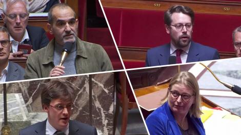 Pouria Amirshahi, Benjamin Lucas, Sacha Houlié, Anne-Laure Blin