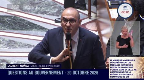 Laurent Nunez, le 20 octobre 2026