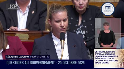 Mathilde Panot, le 20 octobre 2026.