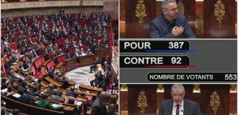 Couverture : La loi anti-casseurs votée, abstention record des députés La République en marche