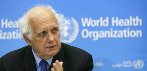 L'ancien directeur général de la Santé (2005-2011) est aujourd'hui président du Comité d’urgence de l'Organisation mondiale de la santé (OMS) - PIERRE ALBOUY / AFP