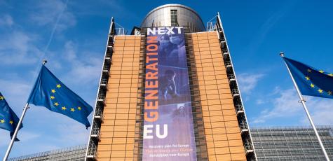 Le Berlaymont, siège de la Commission européenne. Bruxelles le 25/11/2020 (AFP)