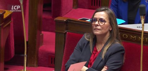 Isabelle Santiago (PS) à l'Assemblée, jeudi 9 février 2023