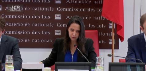 Naïma Moutchou en commission des lois, mercredi 15 février 2023