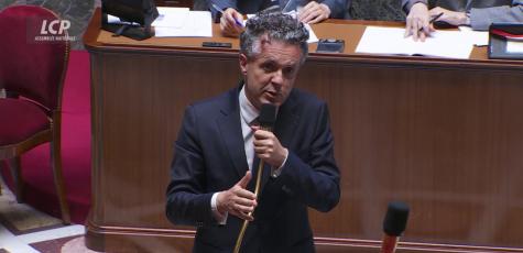 Christophe Béchu, le 22 juin à l'Assemblée nationale. LCP