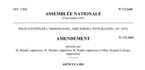 Amendement Boudié