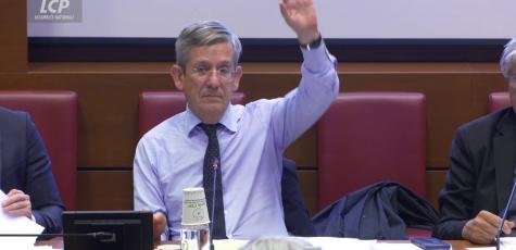 Charles de Courson à l'Assemblée nationale le 17 octobre 2024
