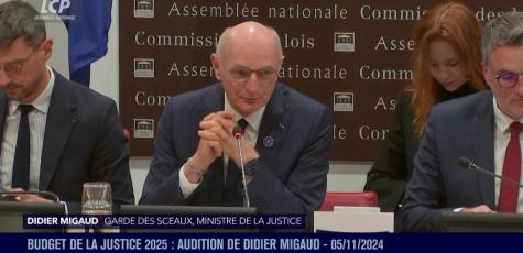 Didier Migaud LCP 05/11/2024