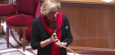 La ministre déléguée chargée des Relations avec le Parlement, Nathalie Delattre, le 05 novembre 2024.