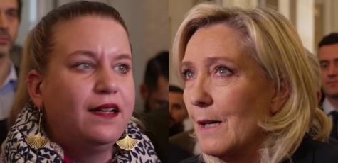 Mathilde Panot et Marine Le Pen LCP 02/12/2024