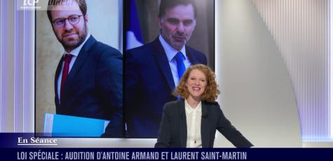 Loi spéciale : suivez l'audition des ministres en direct