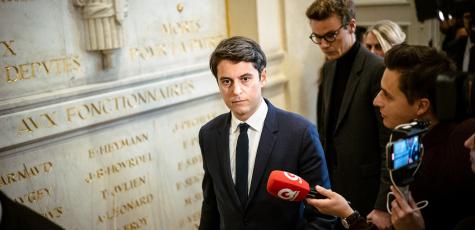 Gabriel Attal à l'Assemblée