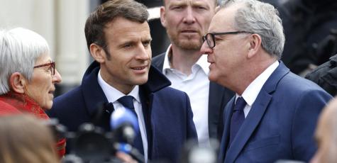 Emmanuel Macron et Richard Ferrand, ici en 2022.