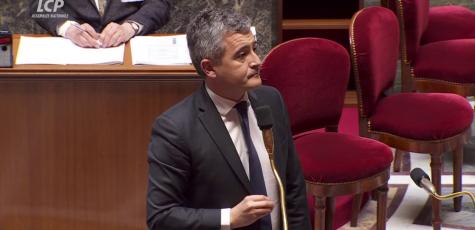 Gérald Darmanin, le 19 mars 2025. LCP