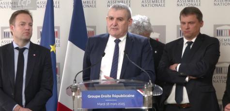 Le groupe DR annonce vouloir réformer le règlement de l'Assemblée