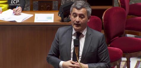 Gérald Darmanin, le 18 mars 2025.