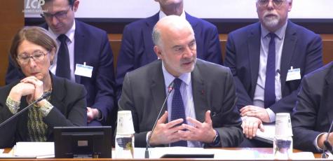 Pierre Moscovici devant la commission des finances
