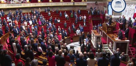 La minute de silence pour Aboubakar Cissé