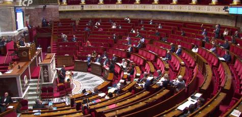 L'hémicycle de l'Assemblée nationale