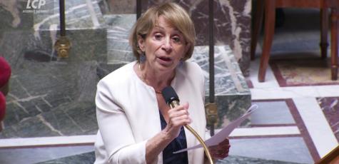 La députée UDR Brigitte Barèges, le 26 juin.
