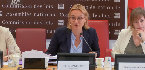 Delphine Lingemann et Sarah Legrain