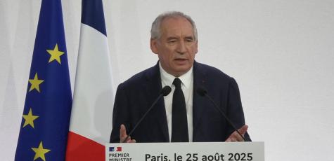 François Bayrou, le 25 août.