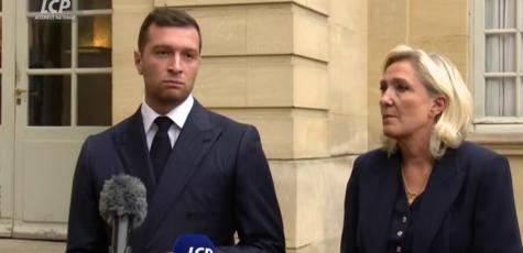 Jordan Bardella et Marine Le Pen 02/09/2025