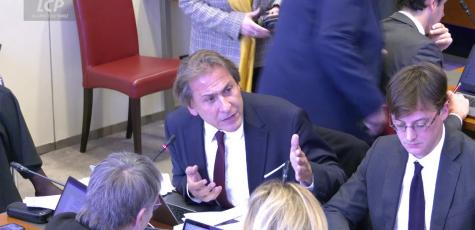 Le député socialiste Jérôme Guedj en commission des affaires sociales, le 27 octobre 2025.