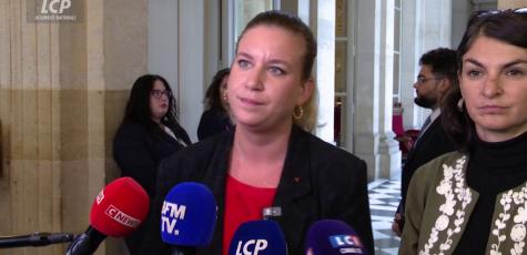 Mathilde Panot, le 8 octobre 2025.