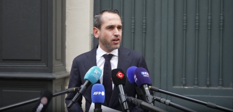 Le socialiste Pierre Jouvet, le 6 octobre 2025 - AFP