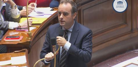 Sébastien Lecornu à l'Assemblée nationale, le 15 octobre 2025. (image LCP) mk