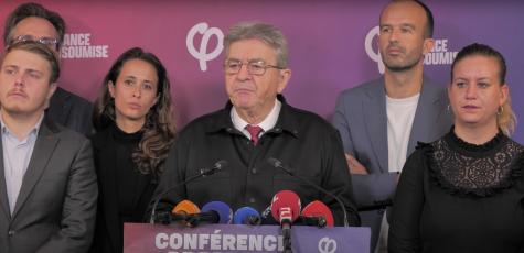 Jean-Luc Mélenchon, le 6 octobre 2025.